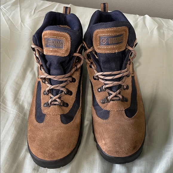 Northeast Outfitters Suede Leather Gore-Tex Men’s Vibram Sole Hiking Boots 11 - Picture 5 of 7